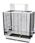 INTER-ZOO Pet Products Клетка за птици FIONA 78 x 48 x 81, 5/100 см БЯЛА
