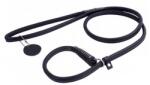 COLLAR Ширателно кожено поводи за куче - 183см, 4мм - черно