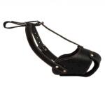 COLLAR Кожена намордник за куче Collar черен - staff