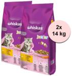 Whiskas Junior с пилешко месо 2 x 14 кг