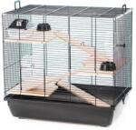 INTER-ZOO Pet Products Клетка за гризачи REX III + Wood 58 x 38 x 55 см ЧЕРНА