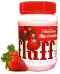 Fluff Strawberry Eper ízű Marshmallow krém 213g (173613)