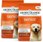 Arden Grange Senior с прясно пиле и ориз 2 x 12 кг