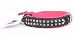 ABC-ZOO Кожен нашийник Zircon Neo, черно - розов 2 см x 25 - 30 см