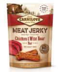 CARNILOVE Dog Jerky Пиле и Диво Свинско Бар 100 г