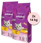 Whiskas с пилешко месо 2 x 14 кг