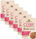 Wellness Core Tender Cuts сьомга и риба тон 6 x 85 г