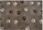 ABC-ZOO Дека Paws Drybed - кафява 75x50 см