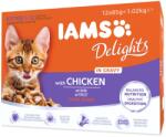 Iams Kitten Multibox пилешки пастет 12 x 85 г