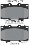 TEXTAR Set placute frana TEXTAR 2352402 (2352402)