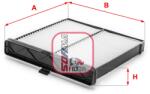 SOFIMA Filtru, aer habitaclu SOFIMA S 3365 C (S 3365 C)