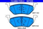 ATE Set placute frana ATE 13.0460-7235.2 (13.0460-7235.2)