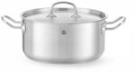 HENDI Alacsony fazék- fedővel, HENDI, Kitchen Termékcsalád, 4, 9L, ⌀240x(H)110mm
