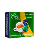 Italian Coffee Brazil Nespresso Professional kompatibilis kávékapszula, 100% Arabica, 50 db (50NPRO_BRAZIL) (50NPRO_BRAZIL)