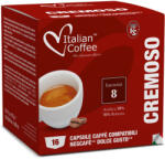 Italian Coffee Cremoso Dolce Gusto kompatibilis kávékapszula, 16 db (DGIC_CREMOSO) (DGIC_CREMOSO)