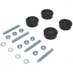 2 Emme Clima Klíma rezgéscsillapító gumibak-készlet - 55/51 × 20 mm, 130 kg, 4 db anyákkal és alátétekkel - klímatartó konzolhoz (9898014) (9898014)