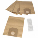 Moulinex Porzsák, papír 5db+szűrő MENALUX 2105 T127 (univerzális) MOULINEX porszívó pl: VECTRAL, KRUPS (9001961847,PPO346)