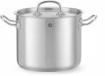 HENDI Magas fazék- fedővel, HENDI, Kitchen Termékcsalád, 5L, ⌀200x(H)160mm (837207) - gastrobolt