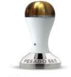 Pesado TAMPER ø 58.5 mm fehér&arany - gastrobolt