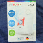 Bosch Porzsák, mikroszálas 4db-os (eredeti) BOSCH porszívó (17003048,17000940)