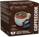 Italian Coffee Coffeeciok kávé ízű forró csokoládé kapszula, Dolce Gusto kompatibilis, 16 db (DGIC_COFFEECIOK)
