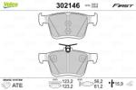 VALEO Set placute frana VALEO 302146 (302146)