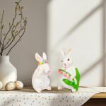  Húsvéti dekoráció - nyuszi - 2 féle - 7, 5 x 7, 2 x 14, 5 cm CMK-8234 (CMK-8234)