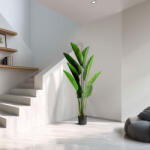  Műnövény dekoráció - banánlevél fa - zöld - 1, 6 m 11905B (11905B) - tutiar