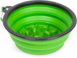Yummie Összenyomható etetőtál - habzsolásgátlóval - zöld - 1000 ml Yummie 60008GR (60008GR)