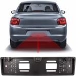 Carguard Rendszámtábla keretbe épített tolatókamera + szenzorok - 12V Carguard 55069D (55069D) - tutiar