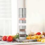 Bewello 4 az 1-ben fűszerőrlő - rozsdamentes acél - 5 x 21 cm Bewello BW1014 (BW1014) - tutiar