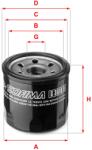 SOFIMA Filtru ulei SOFIMA S 3616 R (S 3616 R) - automobilus