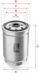 SOFIMA filtru combustibil SOFIMA S 4529 NR (S 4529 NR) - automobilus