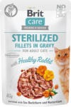  Brit Care Cat Fillets in Gravy With Healthy Rabbit 85 g