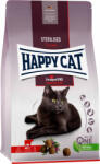 Happy Cat Sterilised marhás táp 1, 3 kg
