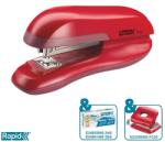 Rapid Tűzőgép, 24/6, 30 lap, RAPID "F16 Fashion", meggyvörös (E23810503) - officesprint