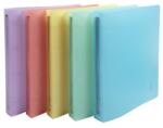 Exacompta Gyűrűs könyv, 4 gyűrű, 40 mm, A4, PP, EXACOMPTA, vegyes pasztell színek (EX51970E) - officesprint