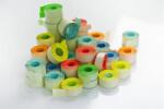  Árazószalag, 25x16 mm, visszaszedhető ragasztóval, pasztell narancssárga (ISKSZSGY) - officesprint