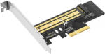 UGREEN Адаптер за разширителна карта Ugreen PCIe 3.0 x4 към SSD M. 2 M-Key - M. 2 B- Key (CM302)