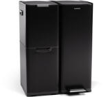 Klarstein Tiyo 3 az 1-ben szemetes 60 l levehető vödörrel, soft-close záródással (KG28-I-60-black) (KG28-I-60-black)