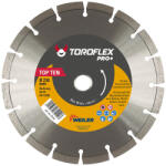Toroflex TOP TEN gyémánttárcsa 400x25, 4/SH10 (010301-0030) - szerszamplusz