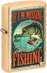 Zippo Öngyújtó, Fishing Poster Design 204B-107322 - fantasticstore