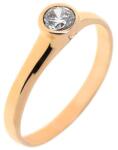 Capri Eljegyzési gyűrű 14K arany 2, 2 gr, gyémánt kõvel 0, 2 ct, CP11356GY