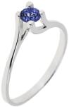 Capri Eljegyzési gyűrű 14K arany 1, 6 gr, zafír drága kõvel, CP11778