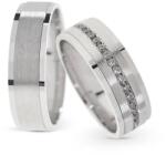 Capri Karikagyűrű párban 14K arany 12, 3 gr, gyémánt kõvel , CP11532GY