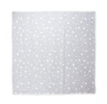 Lorelli Muszlin takaró 80x80 cm - Grey With Stars (56842)