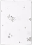 Lorelli lepedő 150x100cm - Little Rabbits Grey (58584)