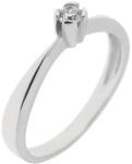 Capri Eljegyzési gyűrű 14K arany 2, 7 gr, cirkónia kõvel, CP11366