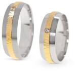 Capri Karikagyűrű párban 14K arany 11 gr, gyémánt kõvel , CP11534GY