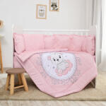 Lorelli 5 részes ágynemű garnitúra - Little Bear Pink (57519)